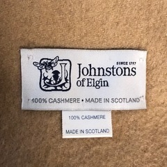 【再お値下げ】Johnstons マフラーの画像