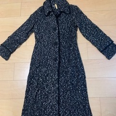 破格　
ブランド　コート　黒　