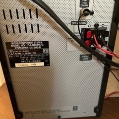 Victor ミニコンポ 0円の画像