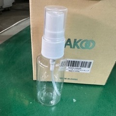 スプレーボトル 50ml １１本セット 詰替ボトル アルコール対応 除菌 スプレー容器 透明 霧吹き 携帯 旅行 外出用 漏斗付きの画像