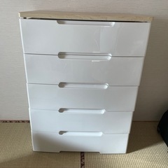 5段引き出しチェスト
