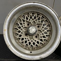 旧車ホイール SSR Speed Star Star Formula スターフォーミュラー SSRメッシュ 13インチ 4本 7J4HPCD114.3+7 希少 当時物　(MHA082)クレジットカード QRコード決済可能の画像