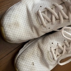 NIKE エアマックス　白　運動靴の画像