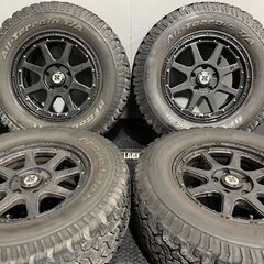 【BF Goodrich All-Terrain T/A KO 265/70R17】夏タイヤ【XTREME-J XJ エクストリームJ 17インチ 7.5J5HPCD127+40】ラングラー　(MTE499)クレジットカード QRコード決済可能