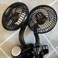 クリップ扇風機