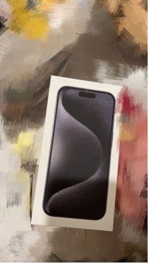 iPhone 15 Pro ブラックチタニウム 256 GB SIMフリー