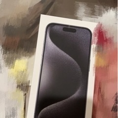 iPhone 15 Pro ブラックチタニウム 256 GB SIMフリーの画像