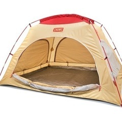 チャムス (CHUMS) ブービーサンシェード ベージュ/レッド ‼️