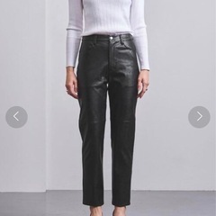 フェイクレザーパンツ　UNITED ARROWS 