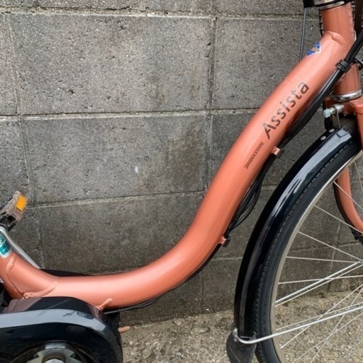 お取引中　中古電動自転車　ブリヂストン　アシスタ　26インチ　12.3ah バッテリー新品