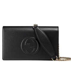 正月SALE 新品未使用　GUCCI ソーホー チェーンウォレッ...