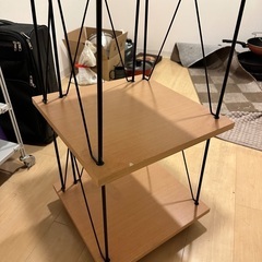 無印　3段ラック　40cm x 40cm x 78cm
