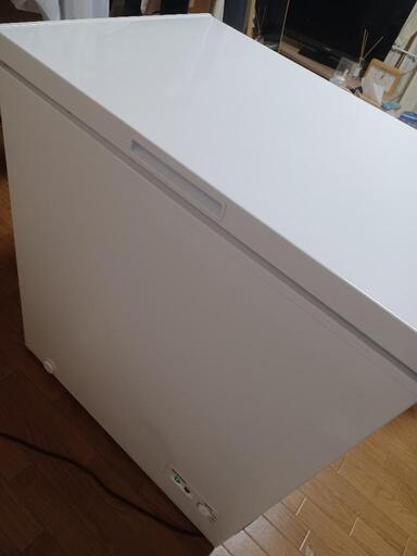 【スリムデザイン】アイリスオーヤマ 冷凍庫 142L ICSD-14A-W