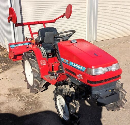 鹿児島発　ヤンマー　14馬力ディーゼルトラクターＫe-4　オートロータリー