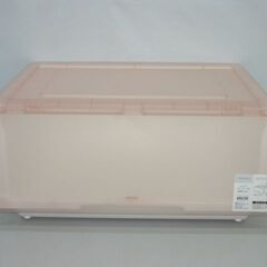 stp-2257　収納ケース　Nフラッテ　ピンク×ホワイト　フタ...