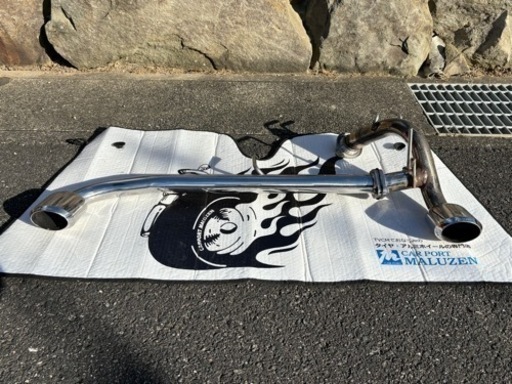 ライフ JB5 JB7 ゼストJE1 AIMGAIN エイムゲイン 左右出しマフラー