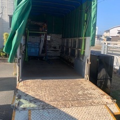 日野　デュトロ 2トントラック　パワーゲート.ホロ付き 走行少ないの画像