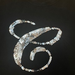 スパンコール　Tシャツの画像