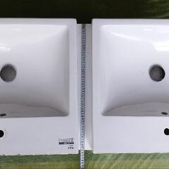 LIXIL洗面器２セット、洗面板つき。ホテル仕様