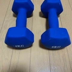 ダンベル　10kg ×2  / 6kg×2 / 4.5kg×2の画像