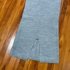 ニットロングビスチェ　Sの画像