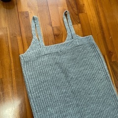 ニットロングビスチェ　Sの画像