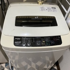 洗濯機　haier