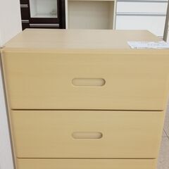 ★ジモティ割あり★ ニトリ チェスト クリーム H73×D41×...