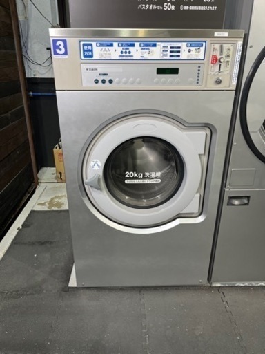 エレクトロラックス 式洗濯機W3180N（20㎏） 業務用洗濯機