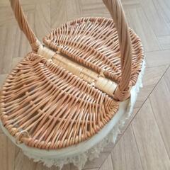 木のカゴカバン🧺