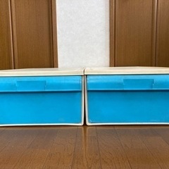 レトロカラーボックス×2