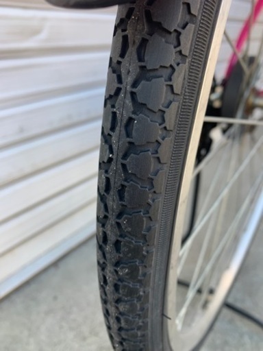 ☆前後タイヤ新古品☆   26型 軽快車　防犯登録料込価格︎‼︎