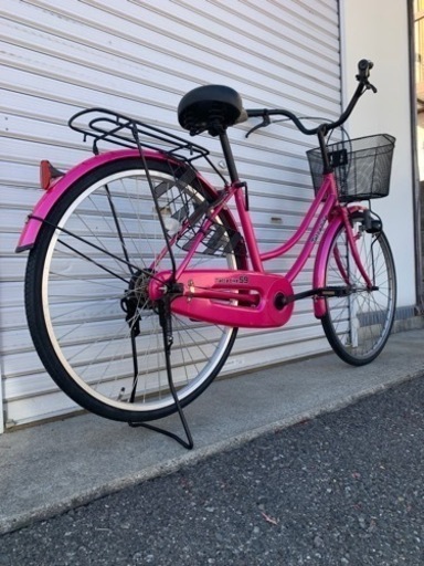 ☆前後タイヤ新古品☆   26型 軽快車　防犯登録料込価格︎‼︎