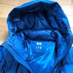 UNIQLO ユニクロ シームレスダウン ジャケット メンズ　Sサイズの画像