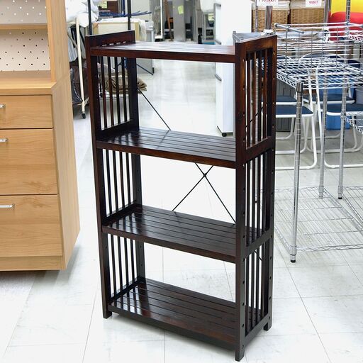 木製4段ラック　リユース品