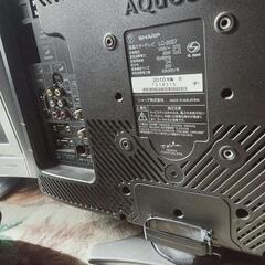 SHARP　AQUOS　20型液晶テレビの画像