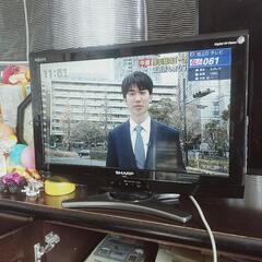 SHARP　AQUOS　20型液晶テレビの画像