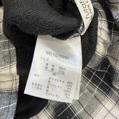 【中古】80㎝　裏起毛トレーナー（futafuta）の画像