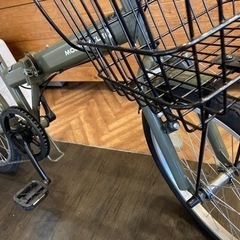 新春SALE！後輪タイヤ・後輪チューブ新品！】6段変速 カゴ付き20インチ