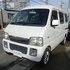 平成１７年式　スズキ　エブリーワゴン　ジョイポップターボ　ハイル...