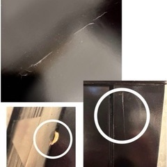 ◆交渉中◆アジアンテイスト 竹素材 バンブー 飾り箪笥 タンス 黒の画像
