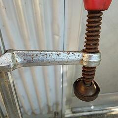 大工道具　Ｌ型クランプ　2本の画像