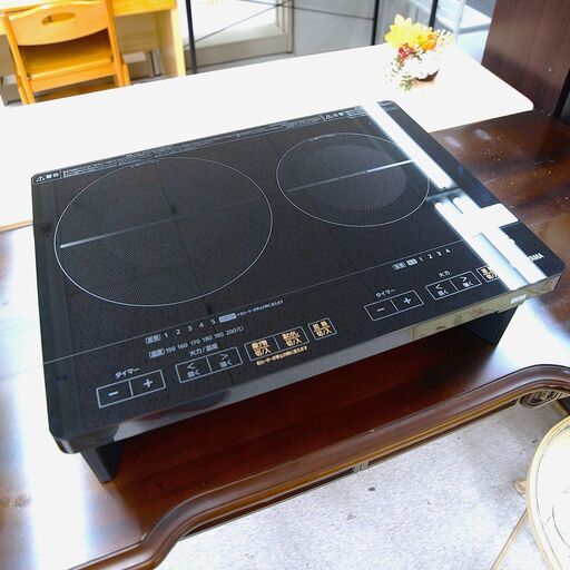 IHクッキングヒーター　アイリス　IHC-WKG2S-B　リユース品