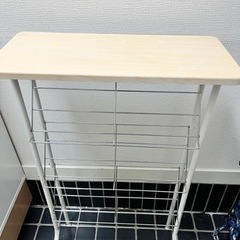 4段シューズラック　（靴棚）の画像