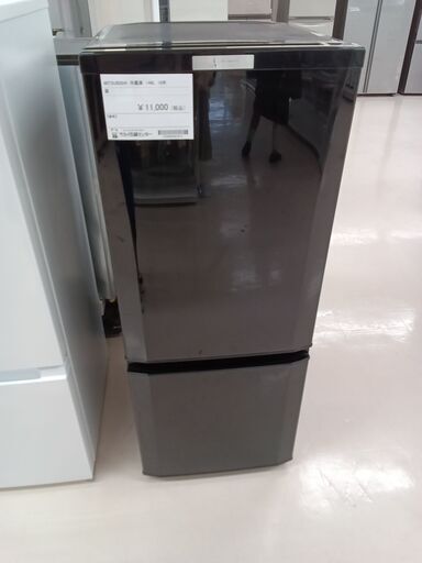 ★ジモティ割あり★ MITSUBISHI 冷蔵庫 MR-P15E-Ｂ１ 146L 19年製 動作確認／クリーニング済み TC1067