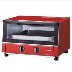 TIGER オーブントースター 赤色の画像