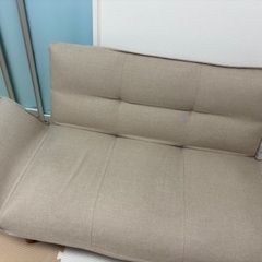 ベッドソファ　ベージュ