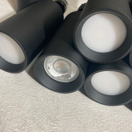 シンプルスポットライト4個セット(LED電球付属)