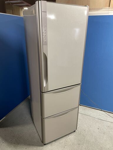 値下げ【良品】HITACHI 3ドア冷蔵庫 R-K370EV 2014年製 通電確認済み 格安 早い者勝ち！ 引取歓迎 配送OK