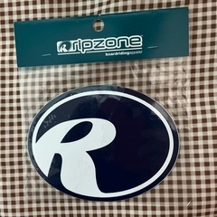 【未開封品】RIPZONE ステッカー　スノーボード　ネイビーカラー